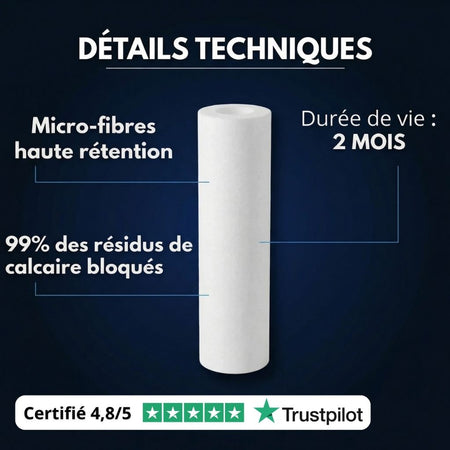 Lot de 5 filtres spécial Aquaflex™
