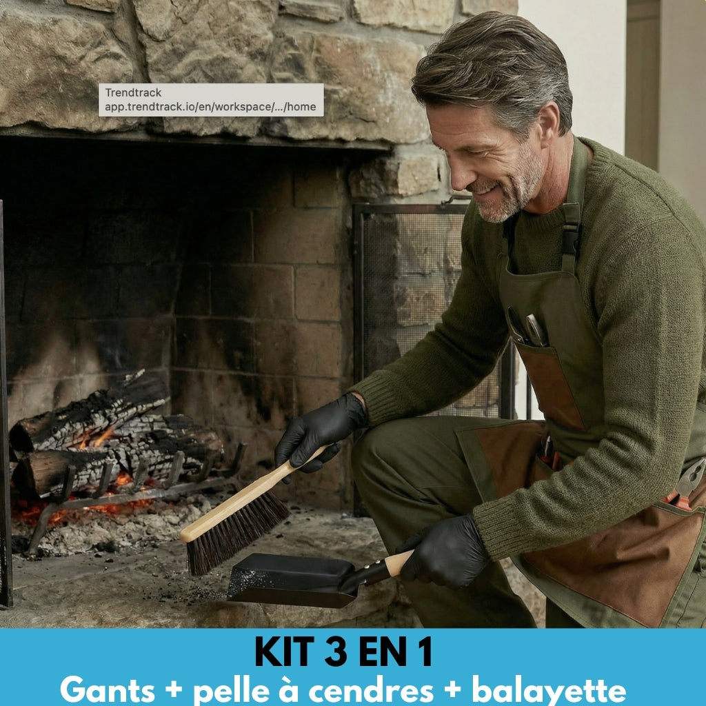AshClean™ – Kit entretien cheminée & insert