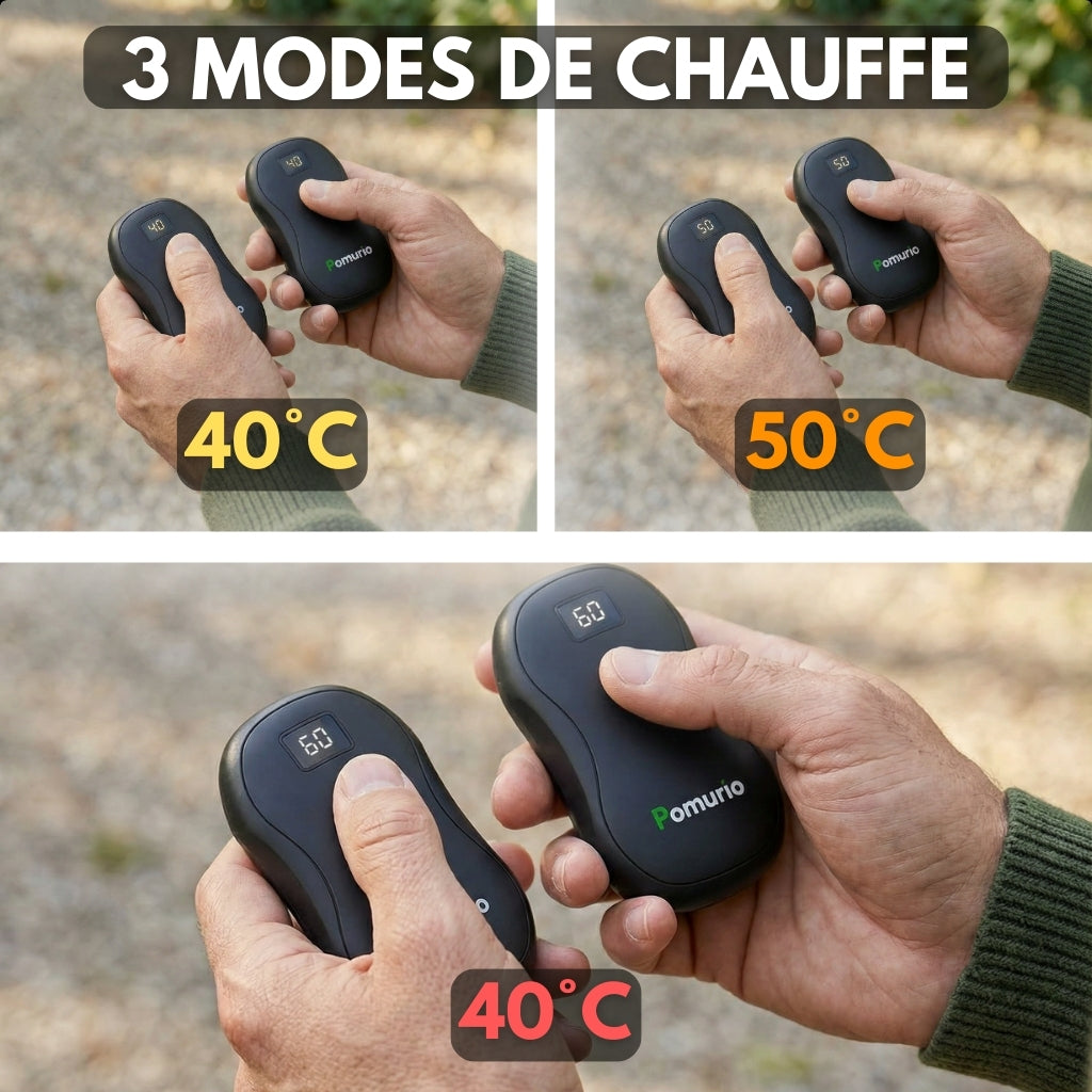 C40 PRO™ – Chauffe main électriques thermiques portables
