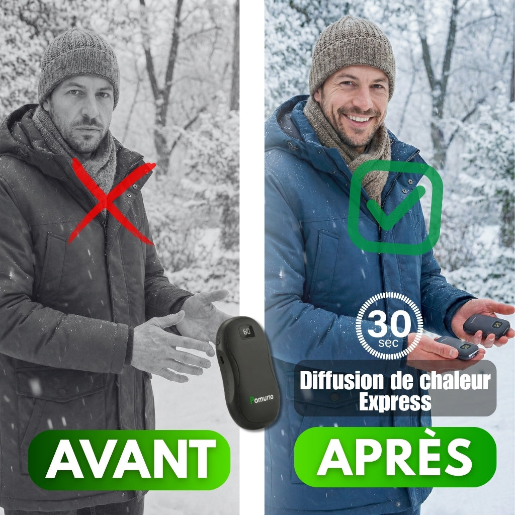 C40 PRO™ – Chauffe main électriques thermiques portables