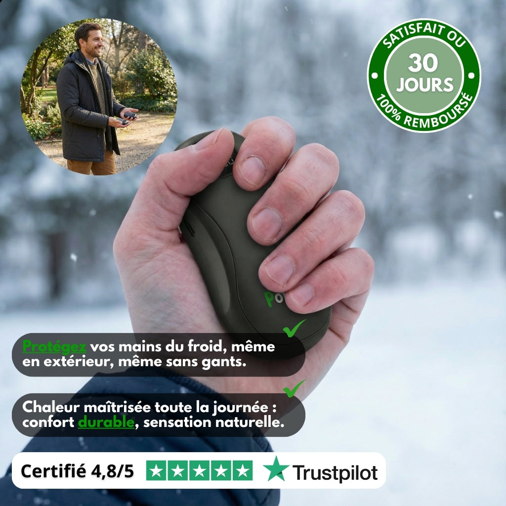 C40 PRO™ – Chauffe main électriques thermiques portables