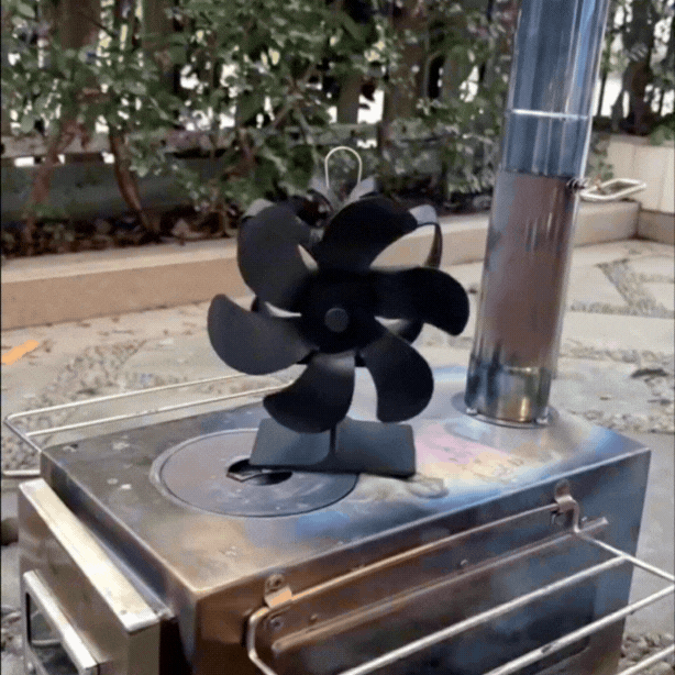 V18 PRO™ – Ventilateur Thermique Silencieux pour Poêle