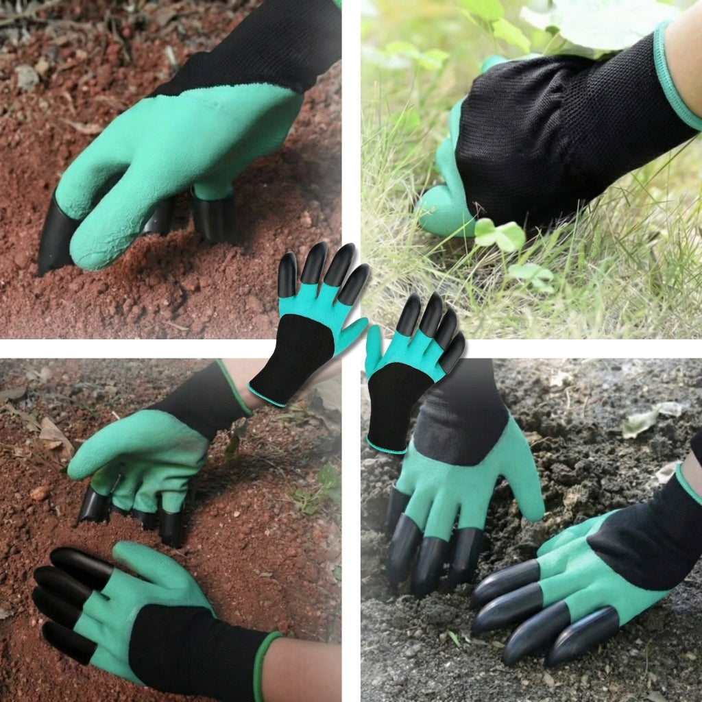 GriffGarden PRO™ – Gants de jardinage avec griffes intégrées