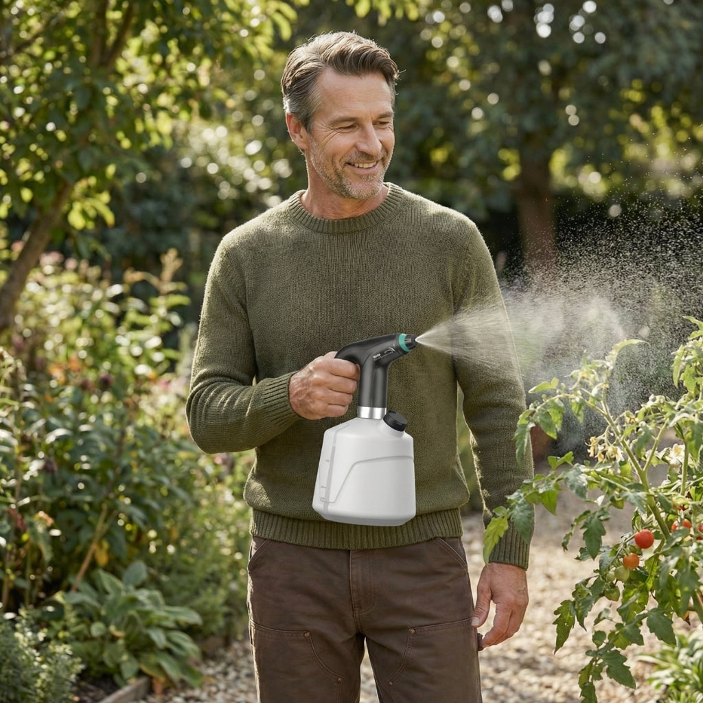 SprayFlow™ – Pulvérisateur électrique rechargeable automatique