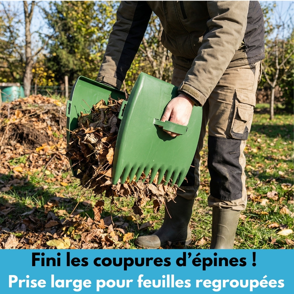 LeafGrip™ – Pinces ramasse-feuilles manuelles