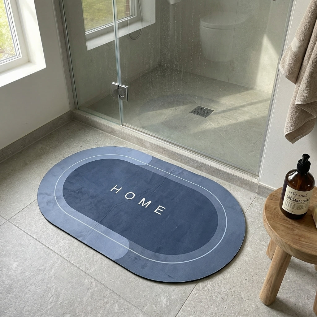 Tapis Nappa ovale – Édition HOME
