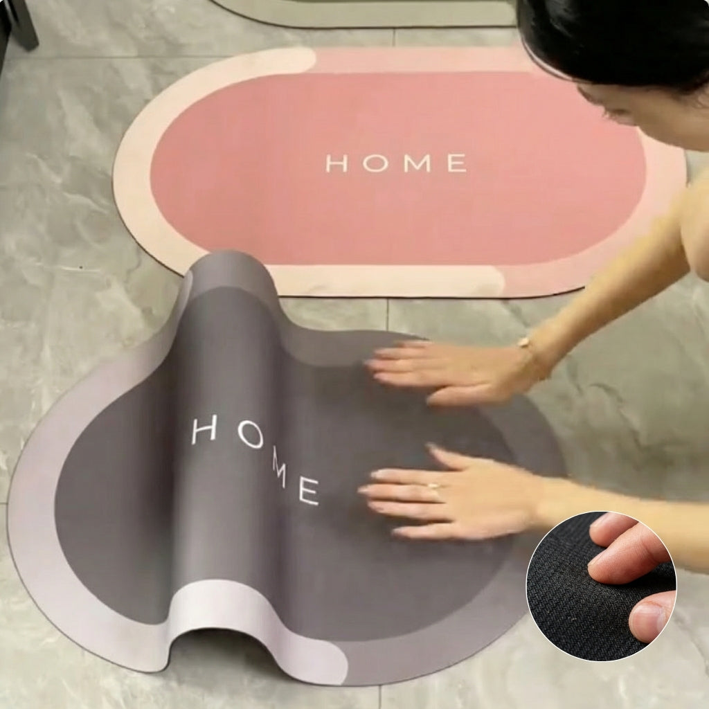 Tapis Nappa ovale – Édition HOME