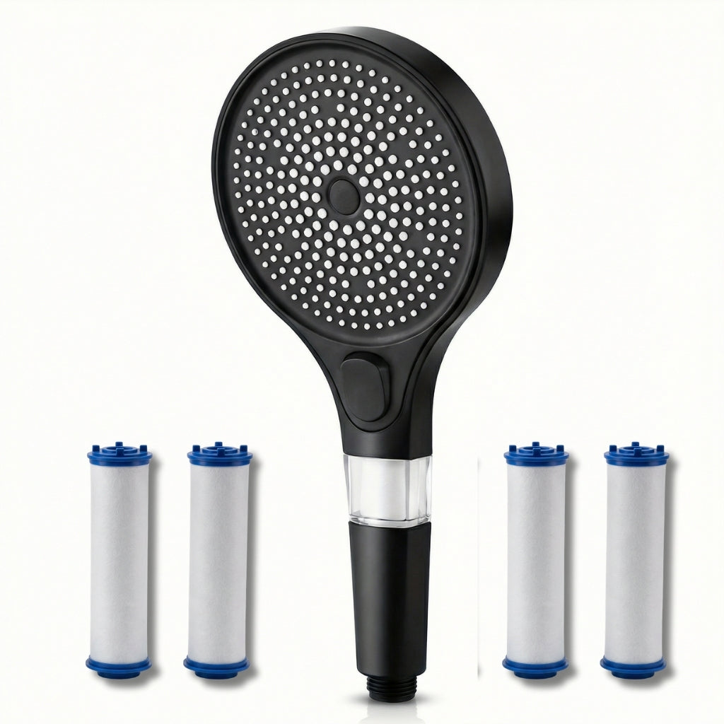 P28 PRO™ – Pommeau de douche grand panneau 13 cm filtrant – 4 modes