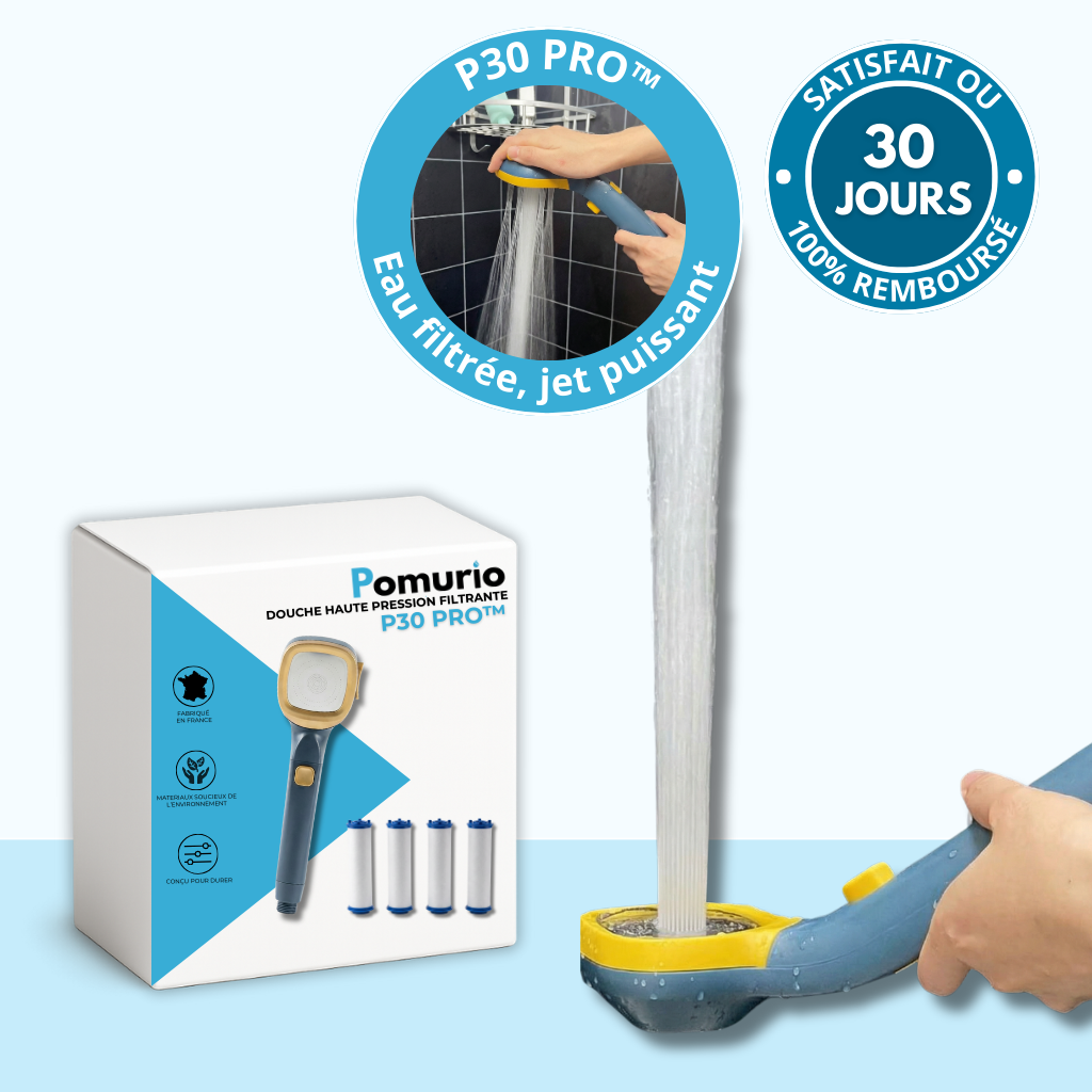 P30 PRO™ – Pommeau de douche avec filtration intégrée