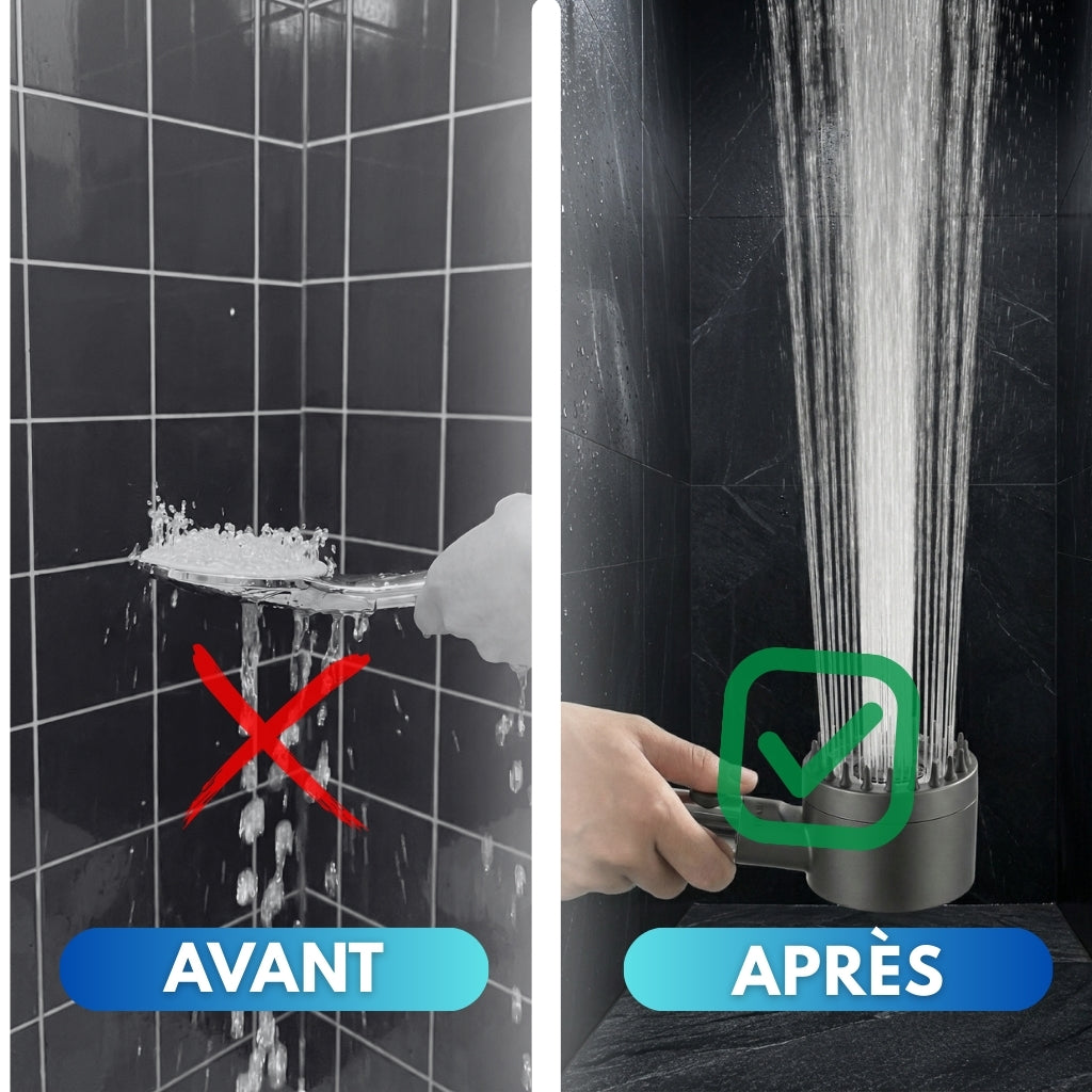 P40 PRO™ – Pommeau de Douche avec Filtre en Polypropylène