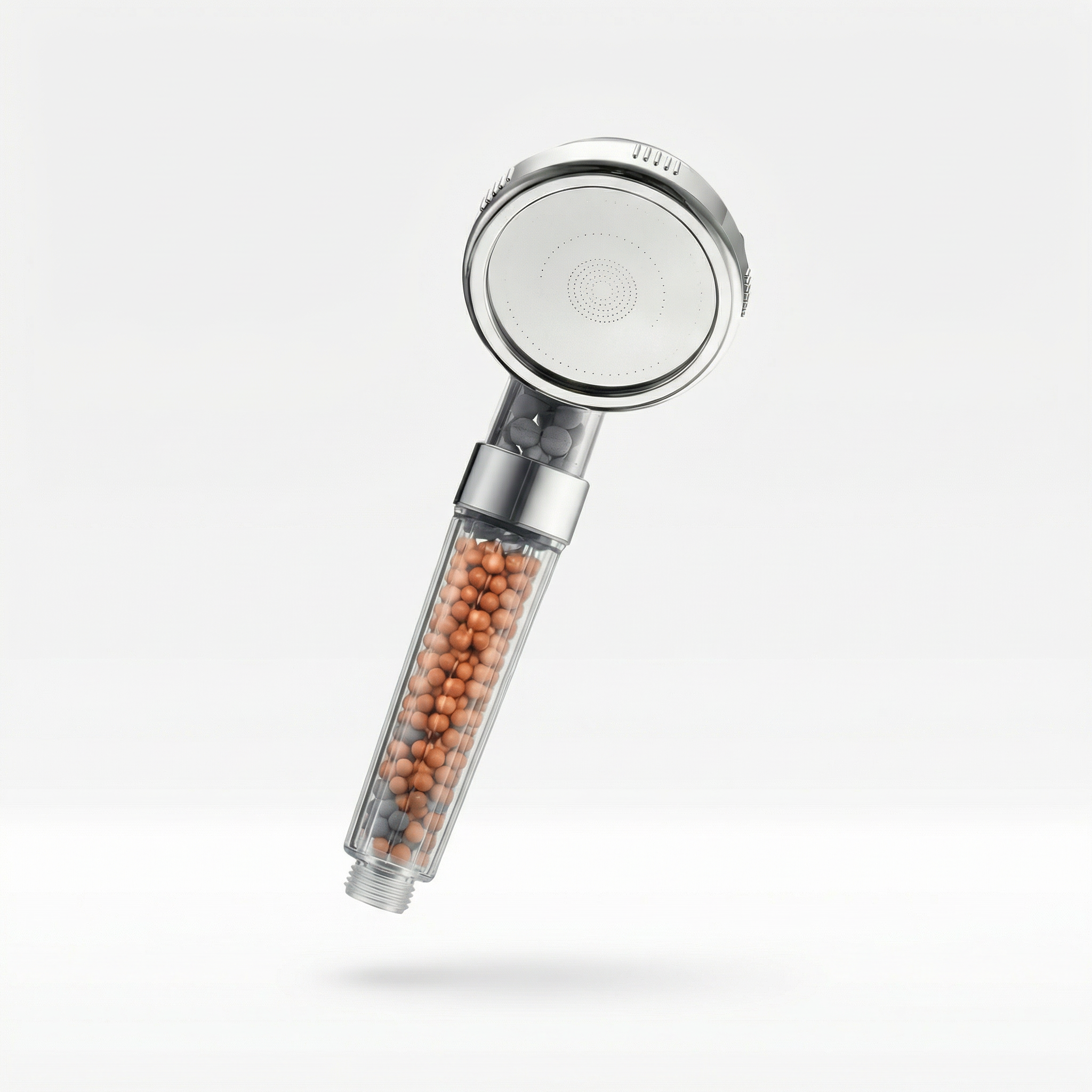 Pommeau de Douche Minéral Transparent Filtrant