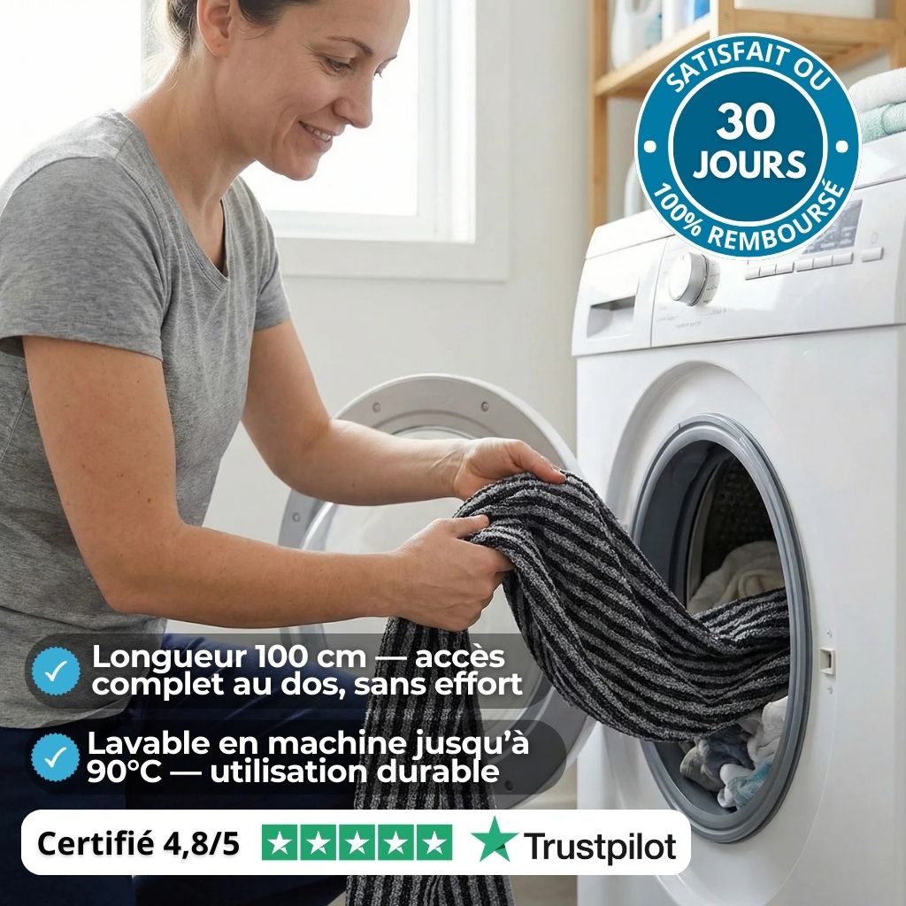 SkinWave™ – Serviette Naturelle Purifiante en Fibre de Bambou