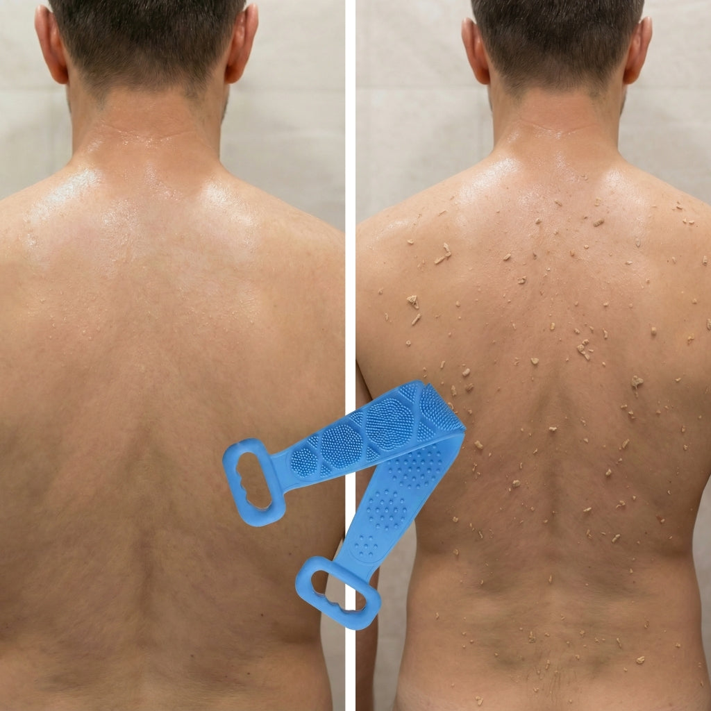 Bande de douche dos en silicone – Soin de la peau