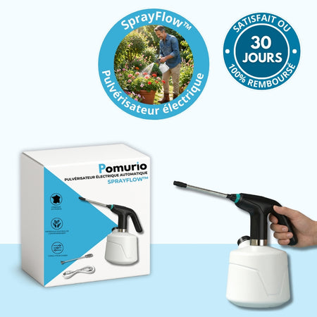 SprayFlow™ – Pulvérisateur électrique rechargeable automatique