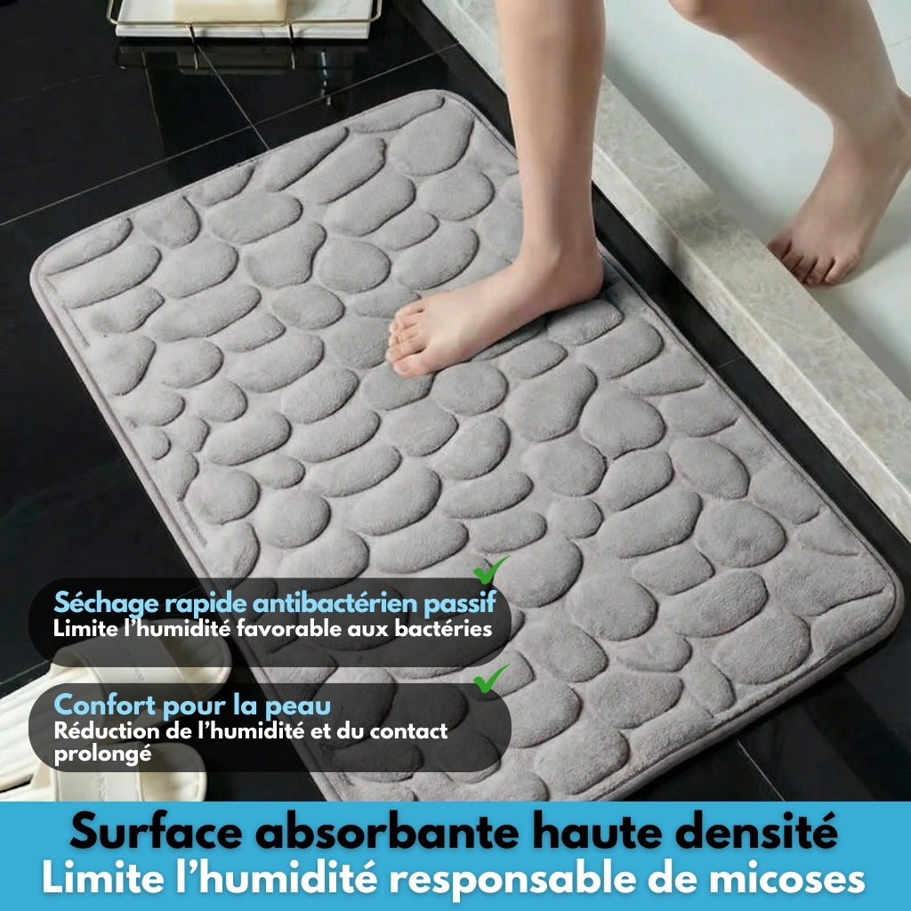 Tapis de Bain Épais en Microfibre Haute Densité