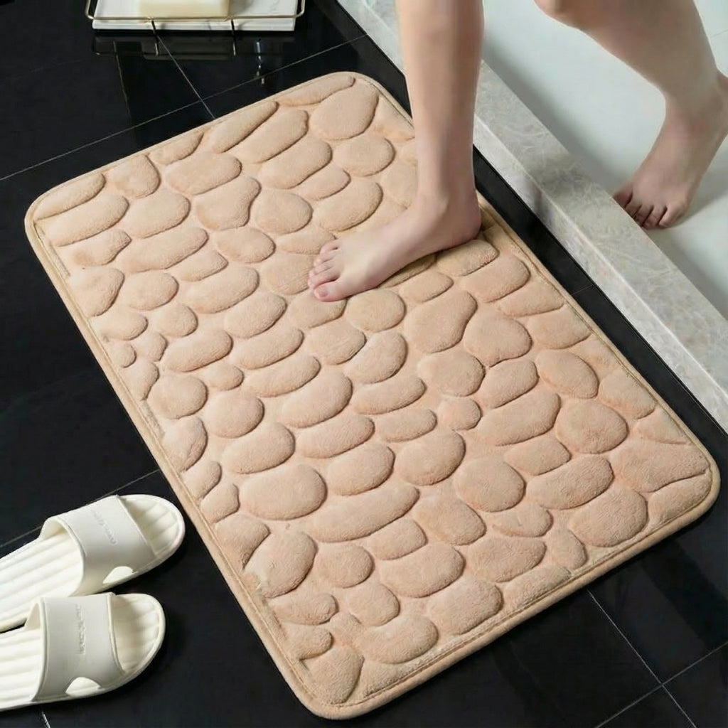 Tapis de Bain Épais en Microfibre Haute Densité