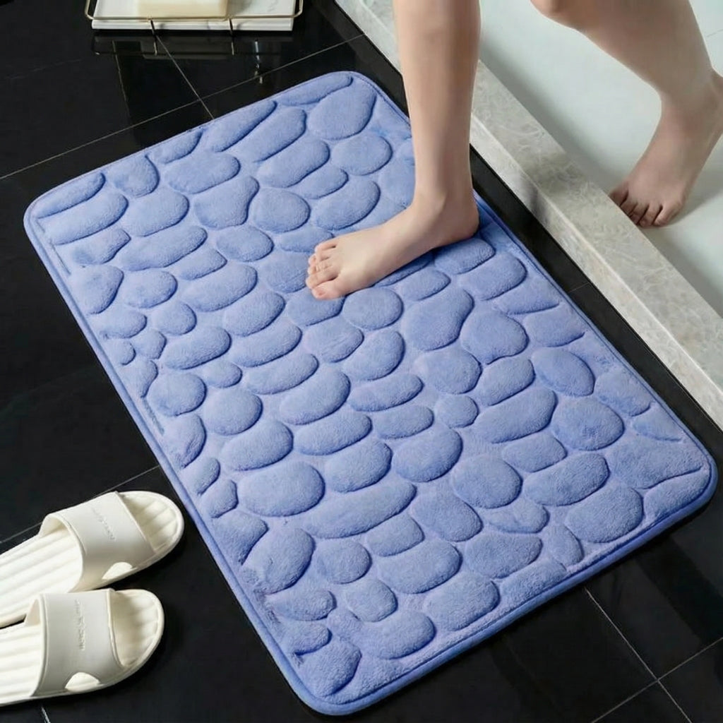 Tapis de Bain Épais en Microfibre Haute Densité