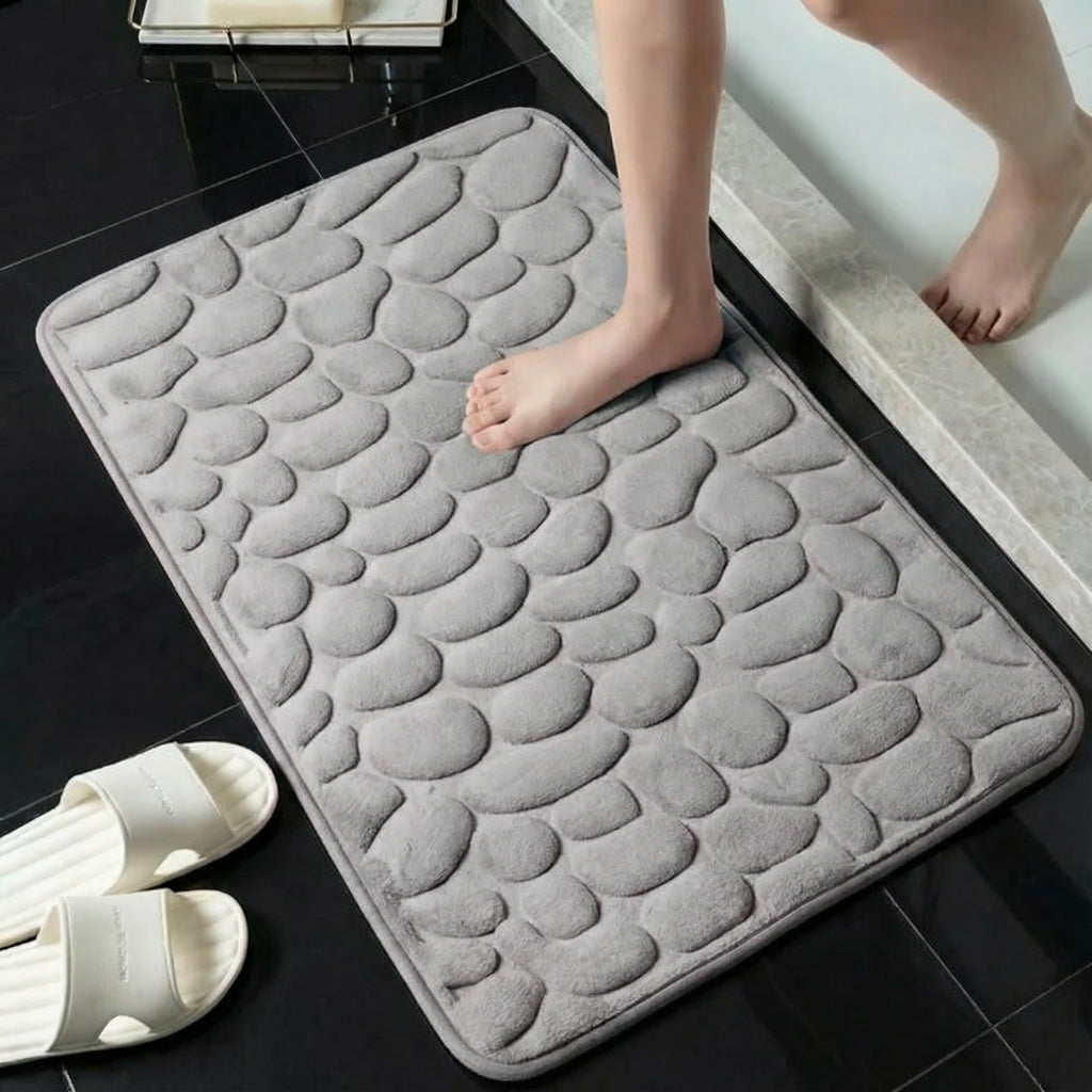 Tapis de Bain Épais en Microfibre Haute Densité