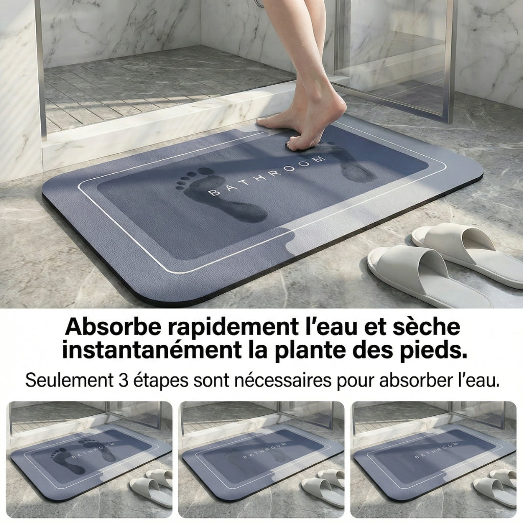 Tapis Nappa rectangulaire – Édition BATHROOM