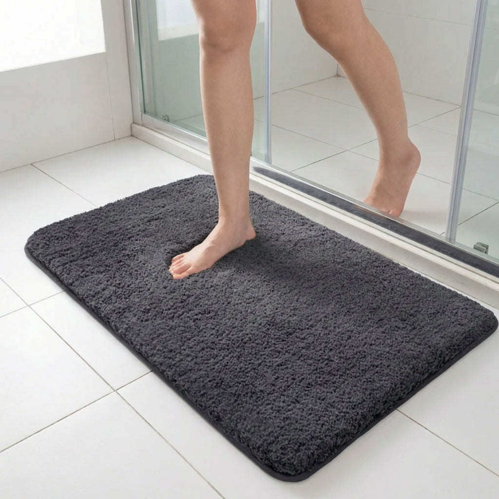 Tapis de bain velours ultra absorbant – Séchage rapide