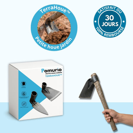 TerraHoue™ – Petite houe de jardin forgée