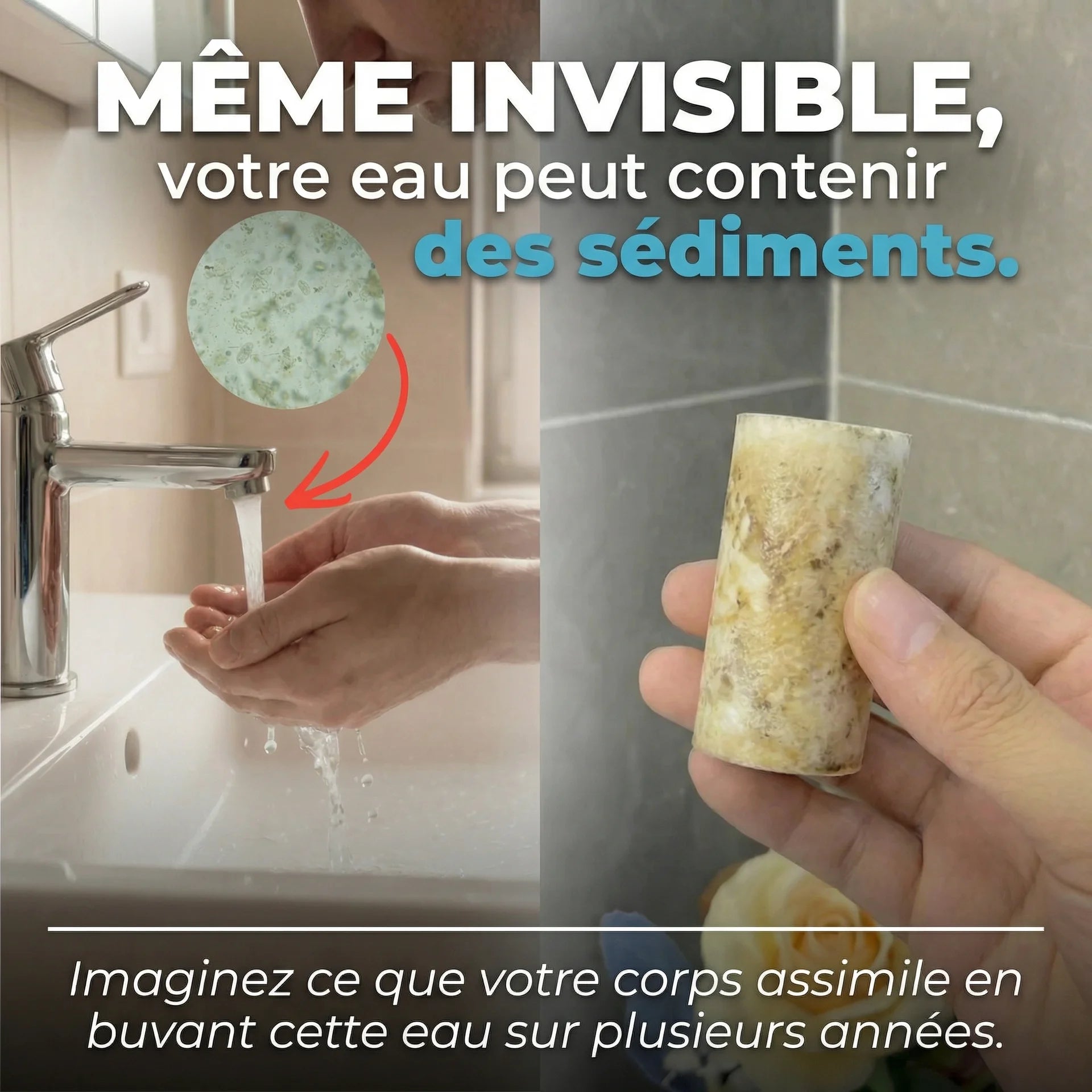 AquaFlex™ – Extension de Robinet Filtrante 1080° Double Jet
